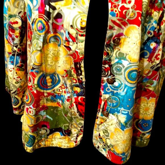 Kaktus Size XL Woman's Top Jacket, Plus Size Woman, Vintage XL Oversize Jacket - Picture 6 of 16